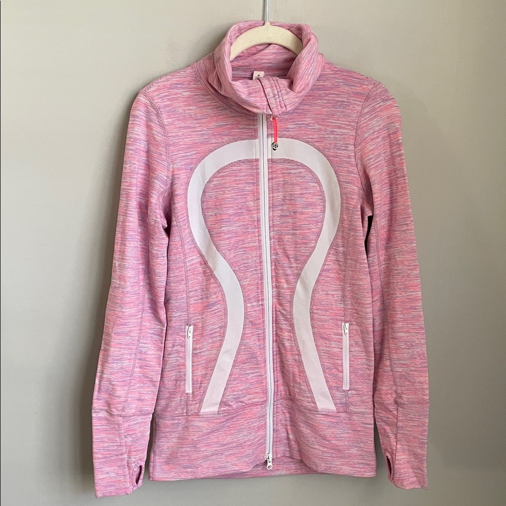 Lululemon Athletica Pink Stride Jacket Size 6